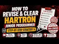 Revise Clear Hartron Junior Programmer Step-by-Step Strategy