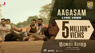 aagasam lyric soorarai pottru suriya aparna gv prakash kumar thaikkudam bridge sudha kongara