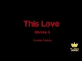 Maroon 5 - This Love (Karaoke Version)