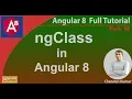 ngClass in Angular 8 Angular 8 Tutorial in Hindi