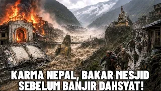 MASJID DIBAKAR ALAM NGAMUK? Banjir Dahsyat Di Nepal Bencana Mengerikan Ditelan Longsor Disapu Banjir