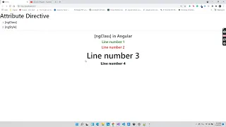 ngClass in Angular 12 class Binding in Angular Attribute binding in Angular Angular tutorials