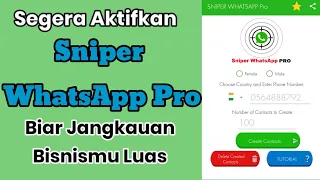 Download Cara Mengaktifkan Sniper wa atau sniper whatsapp pro mod apk lewat hp terbaru 2021 MP3