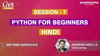 Python for Beginners in Hindi Python Projects for beginners Great Learning