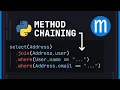 Method Chaining Classes in Python
