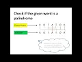 Palindrome solution in C Palindrome interview question