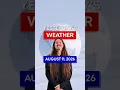 Yesterday s Weather - August 11th 2026