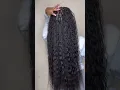 Deep wave bulk human hair bundles for Boho braids