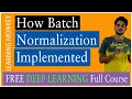 How Batch Normalization Implemented Lesson 19 Deep Learning Learning Monkey