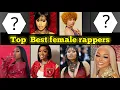 Lagu BEST FEMALE RAPPERS 2024-25 🔥 Top 16 : The HOTTEST GIRLS RAPPERS🥵