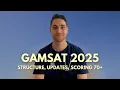 GAMSAT 2025 How to score 70 studying resources