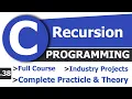 Recursion in C Programming Complete C Tutorial