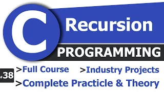 Recursion in C Programming Complete C Tutorial