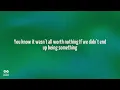 Warren Zeiders // Love In Letting Go (ft. Lanie Gardner) (lyrics)