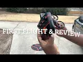AERO DRONE SHARPER IMAGE REVIEW AND FIRST FLIGHT