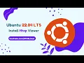 How To Install Htop Viewer On Ubuntu 22 04 LTS 20 04 LTS And Also How To Upgrade Ubuntu To 22 04