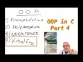 Object Oriented Programming in C Part Four Virtual Functions
