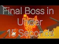 How to beat the final boss in Clustertruck in under 15 seconds