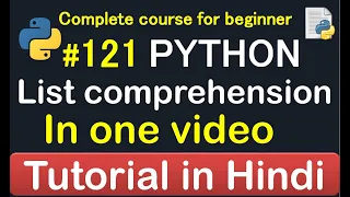 All about List Comprehension in python Complete Python tutorial 2020