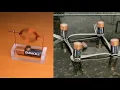 Lagu Magnetic field experiments | Magnetic force | Experiments with battery | Simple Motor at home  |