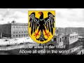 National Anthem of Weimar Republic (1919-1933) - Das Lied der Deutschen (FULL)