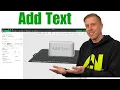 How to Add Text to Model in Bambu Studio