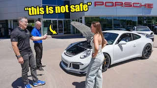 PORSCHE WANTED BACK MY WRECKED GT3 THAT I REBUILT