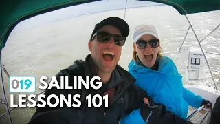 Sailing Lessons 101 and First Night on a Beneteau 440  |  ⛵ The Foster Journey