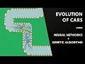 Cars Learn to Drive Using Neural Networks and Genetic Algorithm