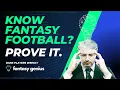 Are You A Fantasy Football Expert Prove It With Player Ranker
