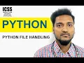 PYTHON FILE HANDLING TUTORIAL BY ICSS INDIAN CYBER SECURITY SOLUTIONS