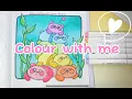 Color with me Colorful Pandas