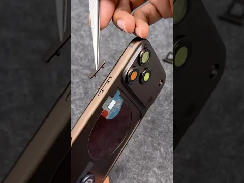 DIY Brown Color iPhone 17 Pro Max