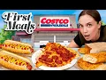 Angela Giarratana Eats Costco Pizza For The First Time