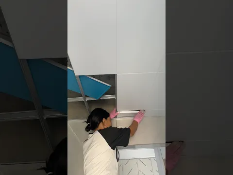 Installing a Gypsum Ceiling | Smooth & Precise Work #Shorts