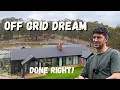 Stunning Off-Grid Home Setup Genius Hot Water System That Never Runs Out