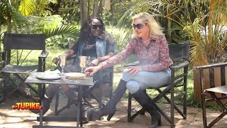 Lisa Christoffersen and Dr. Catherine Masitsa show us how to grill nyama the Bushlife way | Tupike