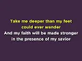 Michael Gerow - Ocean • KARAOKE