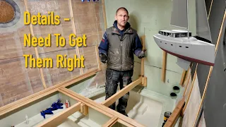 Boat Interiors Are ALL Details — The Bed Frame Build- Ep. 468 RAN Sailing