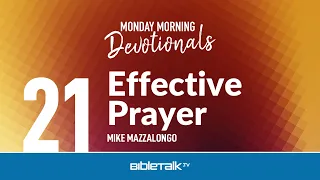 Effective Prayer