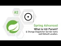 2 - What is init param How to change Dispatcher Servlet name and Default location