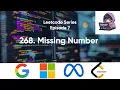 Missing Number LeetCode 268 Easy Java Explanation DSA Interview Problem
