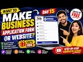 How to Create a Business Application Form for FREE Tally Forms Tutorial No Coding