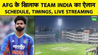 INDIA VS AFGHANISTAN 2026, FULL SQUAD, TIMINGS, LIVE STREAMING FULL DETAILS | T20 SERIES