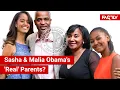FACT CHECK Viral Image Shows Sasha Malia Obama with their Real Parents