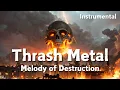 Download Lagu Blazing Thrash Metal Tracks 🔥 Melody of Destruction / Instrumental for WorkOut and Gaming