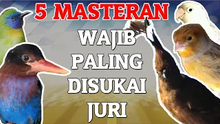 masteran yang disukai juri