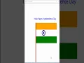 Draw Indian Flag using Python and Write Happy Independence Day Draw an Indian Flag using Turtle