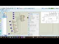 IMPLEMENTATION OF 4 BIT USING IC 7483 WITH PROTEUS SOFTWARE