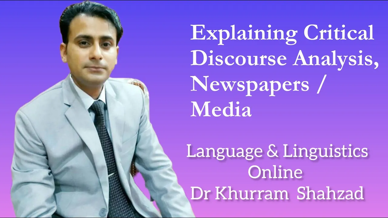 Explaining Critical Discourse Analysis, Newspapers/Media